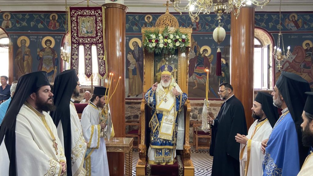 Ο Διδυμοτείχου Δαμασκηνός στο ετήσιο μνημόσυνο του Αστυνομικού Υποδιευθυντή ε.α. Νικολάου Παυλίδη