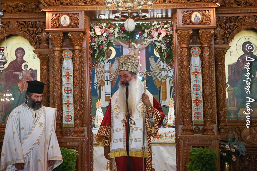 Φθιώτιδος Συμεών προς νέο Διάκονο: «Η Αγία Παρασκευή να σου χαρίζει ταπεινότητα και αγάπη»