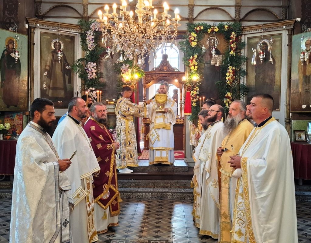 Архиерейско богослужение за Илинден в Княжево