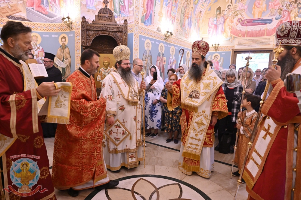 Празникът на митрополитския храм „Св. Марина“ бе отбелязан с патриаршеска литургия