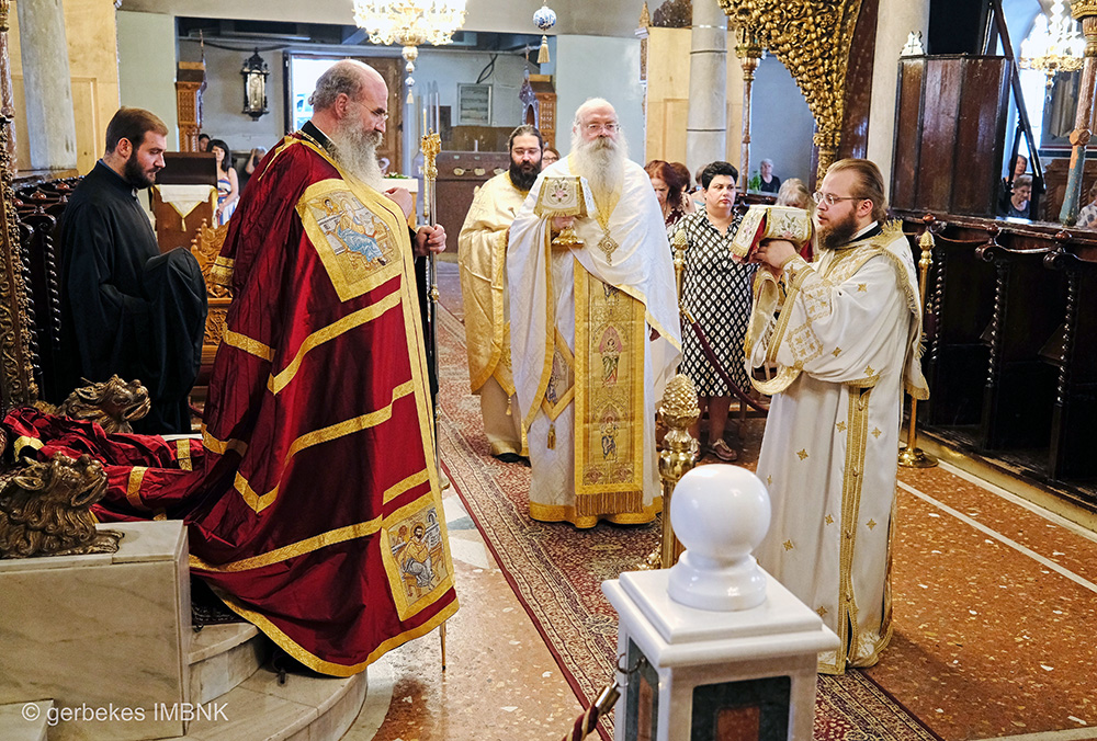 Εορτασμός Αγίου Αθηναγόρου στον Μητροπολιτικό Ναό Βεροίας – Ονομαστήρια του Πρωτοσυγκέλλου