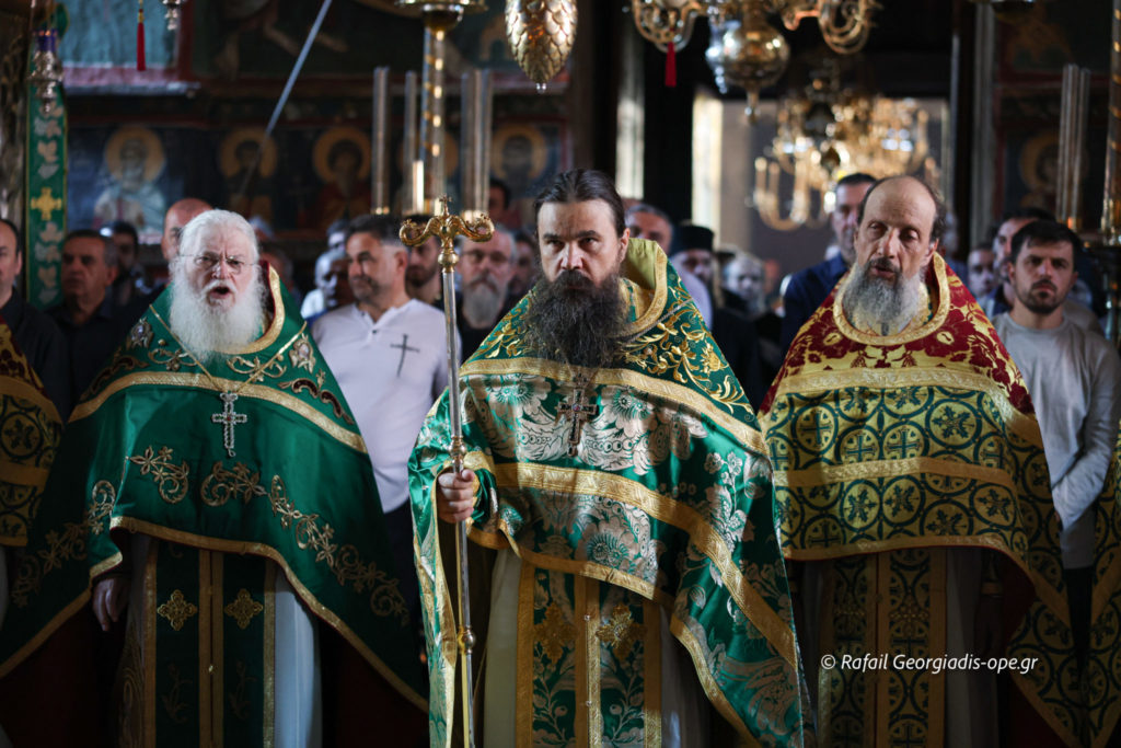 The Synaxis of the Holy Fathers of Vatopedi at the Holy Monastery of Vatopedi, Mt Athos