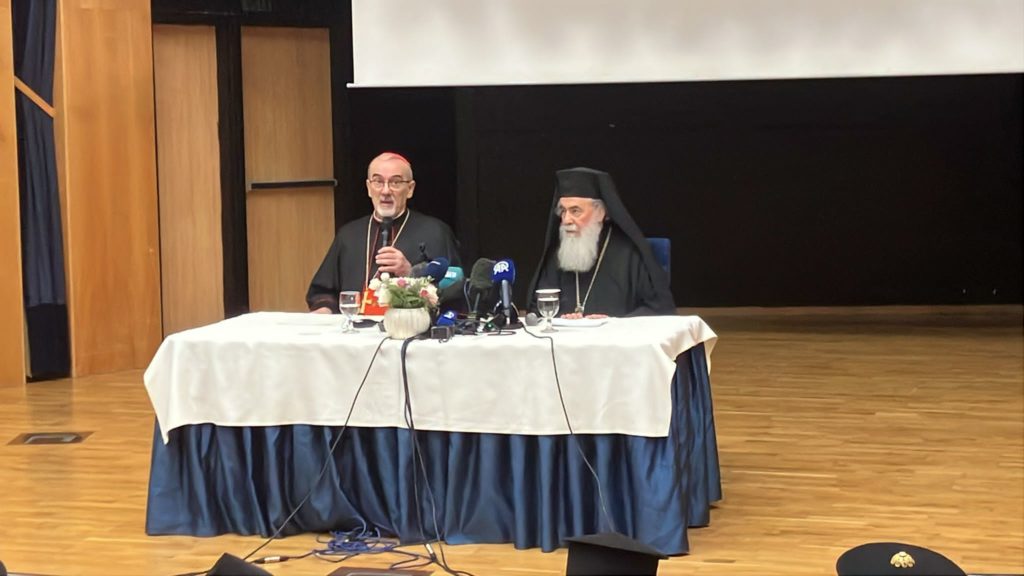 Patriarchs Theophilos III and Pizzaballa: Our Visit to Gaza Was a Pastoral Witness of the Church’s Presence Amid Deep Wounds