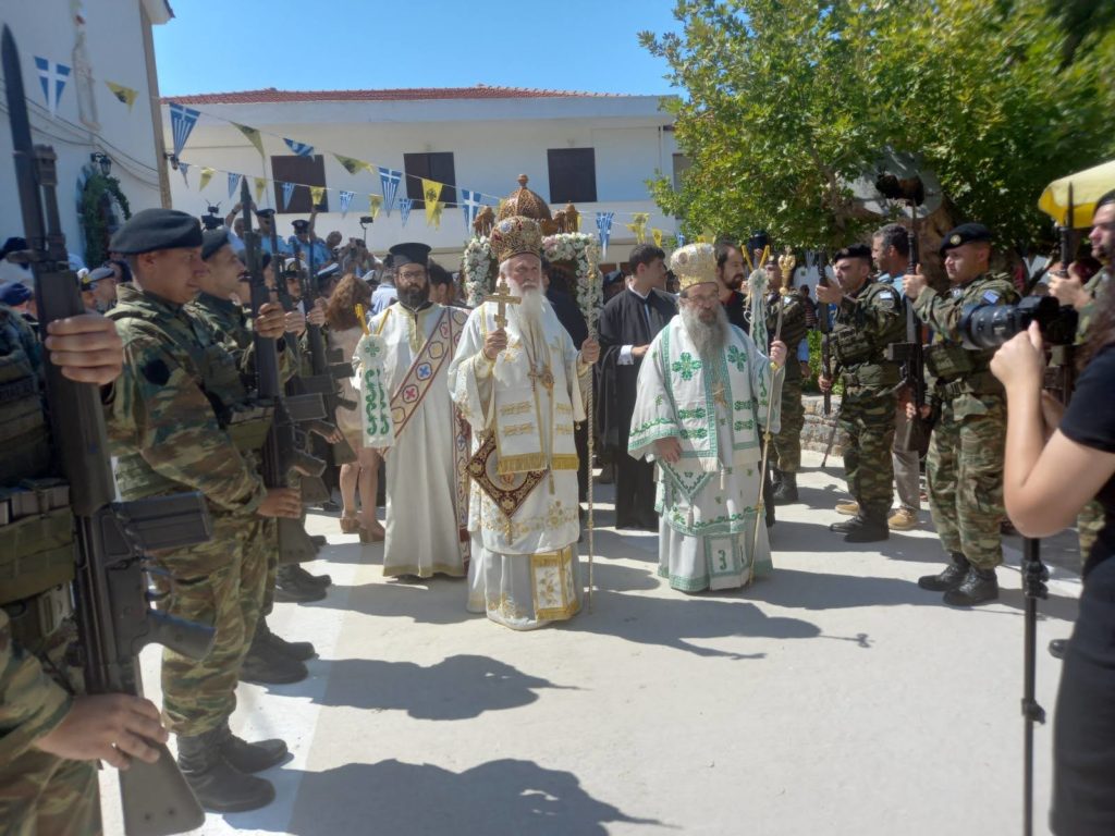 Χιλιάδες πιστοί στην εορτή της Αγίας Μαρκέλλης της Χιοπολίτιδος