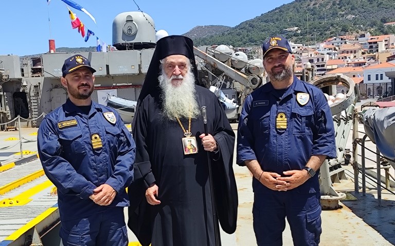Η Ιερά Μητρόπολη Σάμου παρούσα στη Ναυτική Εβδομάδα 2025