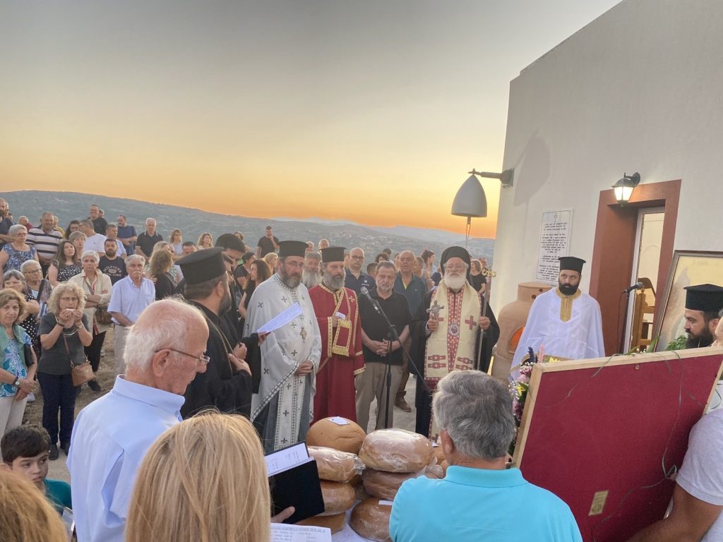 Πανηγυρικός εσπερινός Προφήτη Ηλία στο Αρκαλοχώρι