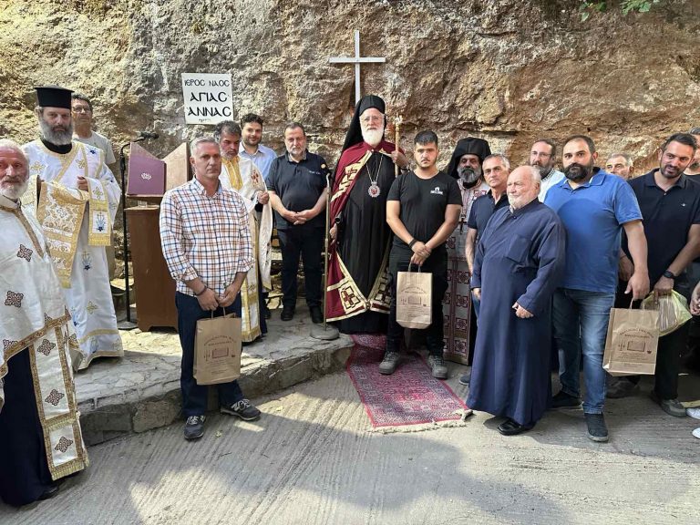 Πανηγυρικός Εσπερινός Αγίας Άννης στο Γεράκι Πεδιάδος