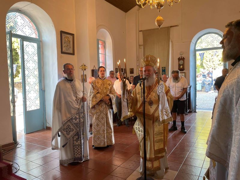 Η εορτή του Προφήτη Ηλία στο Φρούριο της Κανήθου Χαλκίδος