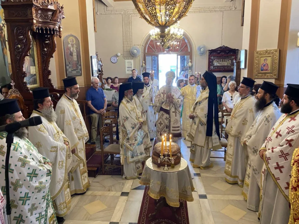 Με λαμπρότητα η Λέρος εόρτασε την πολιούχο της Αγία Μαρίνα