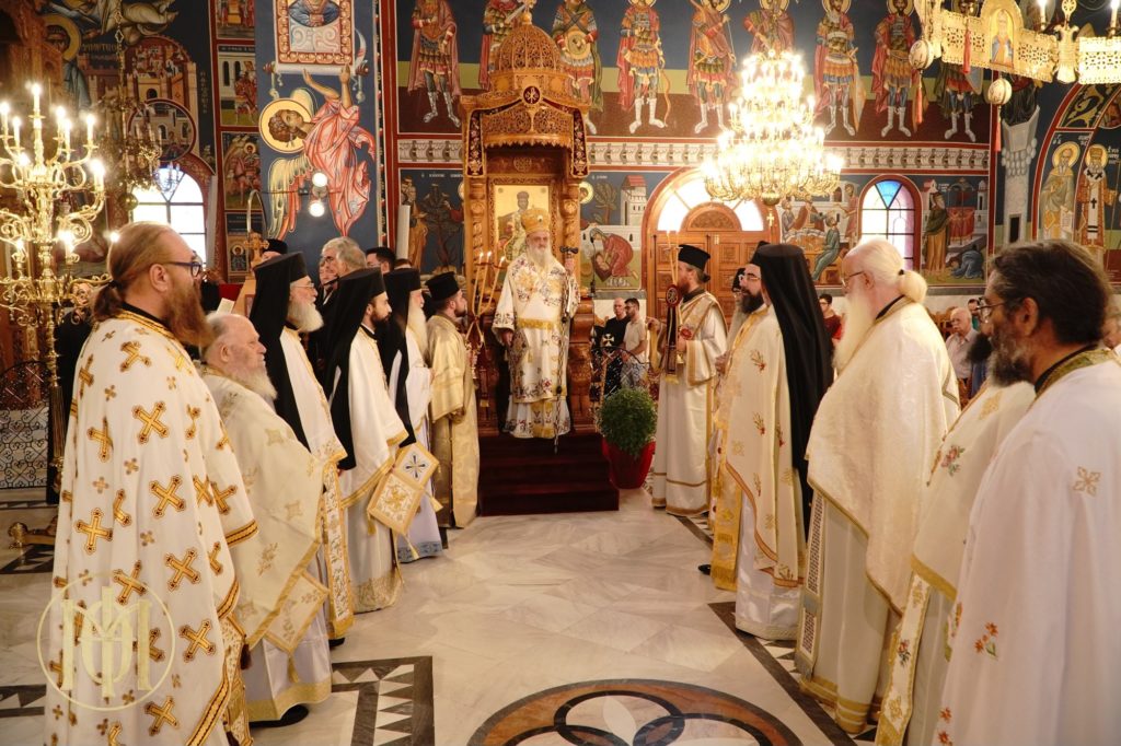 Η λαμπρή πανήγυρη της Αγίας Μαρίας στην Άνω Τούμπα