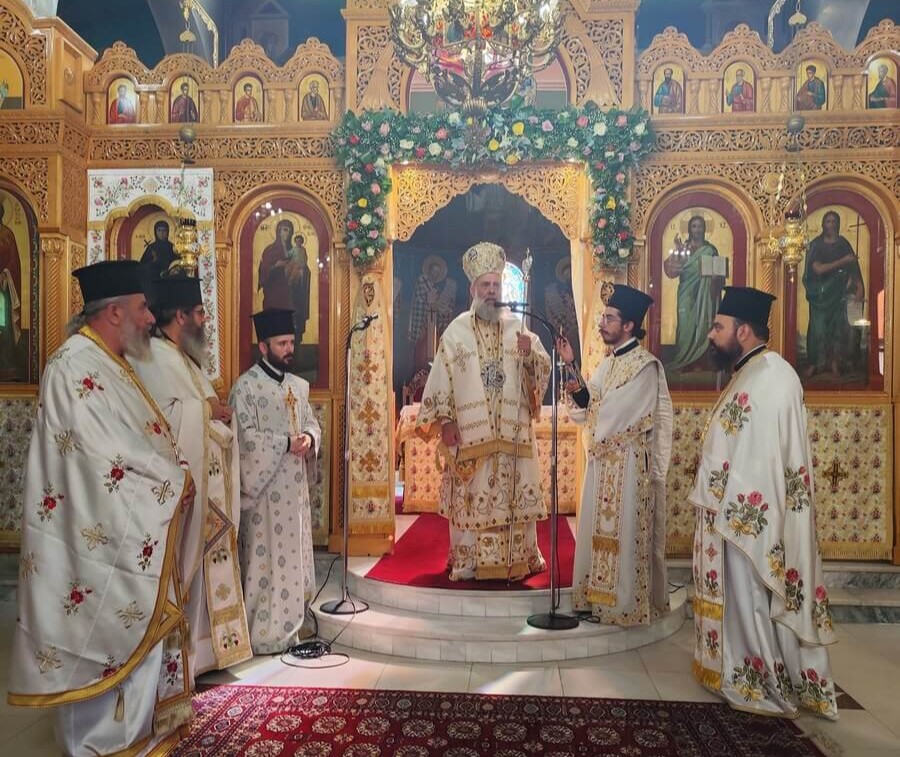 Η εορτής της Αγίας Παρασκευής στη Μητρόπολη Θεσσαλιώτιδος