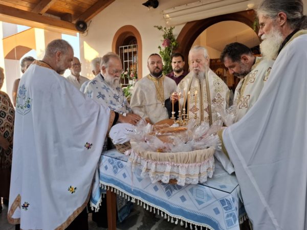 Αρχιερατικός Εσπερινός Αγίας Μαρκέλας στα Λέπουρα – Αλιβερίου