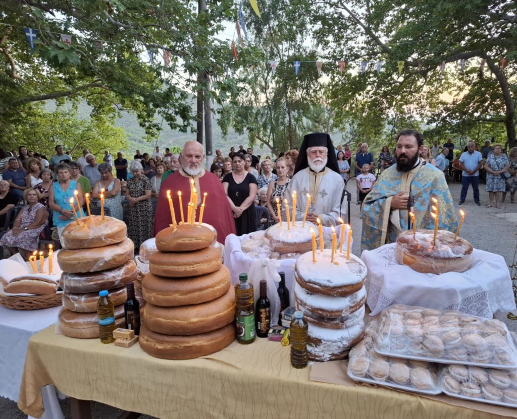 Η Εορτή της Κοιμήσεως της Αγίας Άννης στον Γέροντα – Ερέτριας