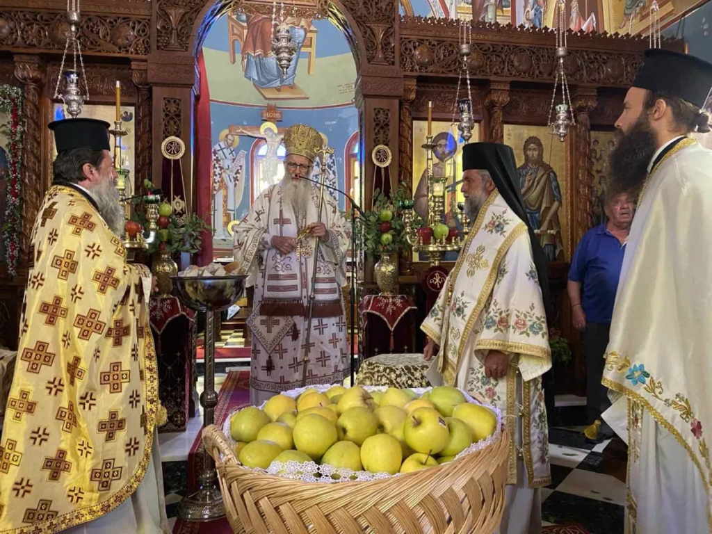 Λαμπρή πανήγυρη της Αγίας Ειρήνης Χρυσοβαλάντου στην ομώνυμη ενορία στη Λέρο