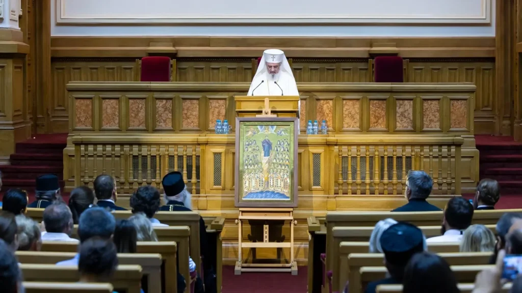 Patriarhul Daniel despre Psaltirea Vatopedină lansată la București: Este rodul unei cooperări intense