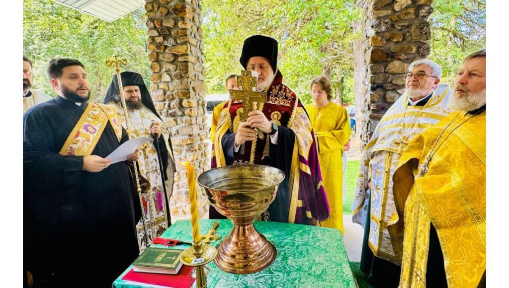 Archbishop Elpidophoros Celebrates Door Opening and Blessing of Slavic Vicariate Church, Spring and Exhibition in Hot Springs