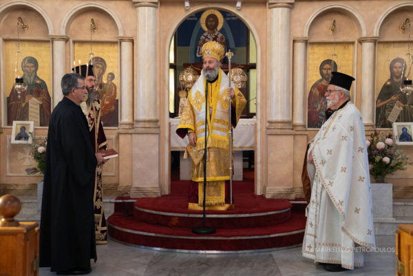 Ο Αρχιεπίσκοπος Αυστραλίας Μακάριος στην Ενορία Αγίου Γερασίμου στο Σύδνεϋ