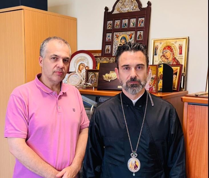 Συνάντηση Μητροπολίτη Ιρλανδίας με τον Γενικό Γραμματέα Θρησκευμάτων του Υπουργείου Παιδείας