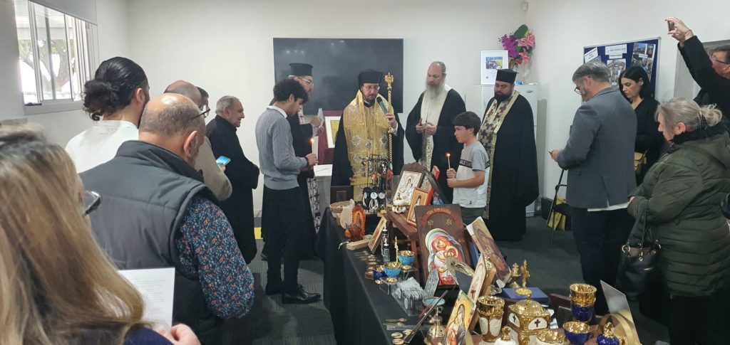 Holy Diocese of Adelaide celebrates feast day of St Paisios and winter Bookstore exhibition 2025