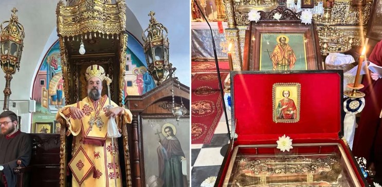 Η εορτή του Αγίου Παντελεήμονος στην Ιερά Μονή Αγίου Νικολάου Ημεροβιγλίου