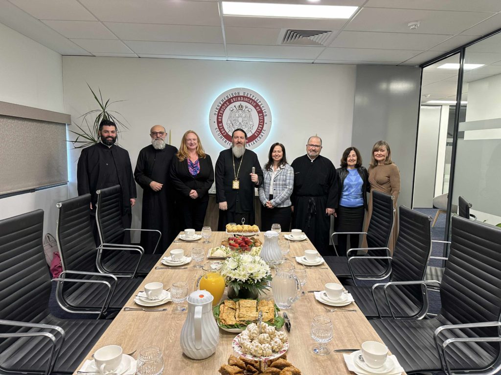 Στην Ι. Επισκοπή Πέρθης η Πρέσβης της Αυστραλίας στην Ελλάδα Alison Duncan