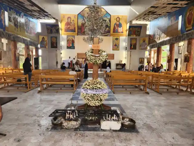 Представитель Русской Церкви принял участие в богослужении в пострадавшем от теракта храме в Дамаске