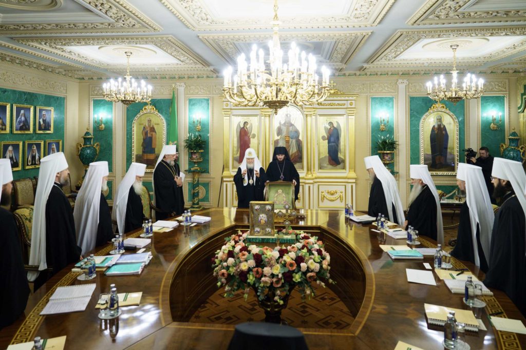 24 июля в Москве состоялось заседание Священного Синода Русской Православной Церкви