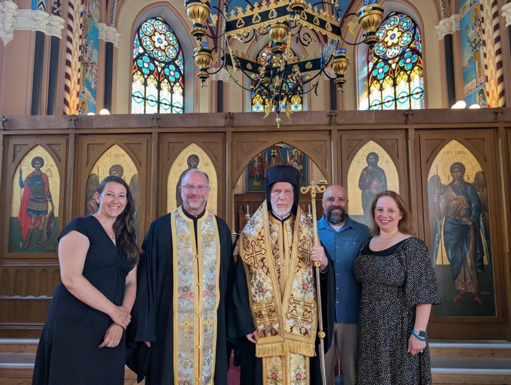 Επίσκεψη Κληρικού εξ Αμερικής στον Καθεδρικό Ναό Στοκχόλμης