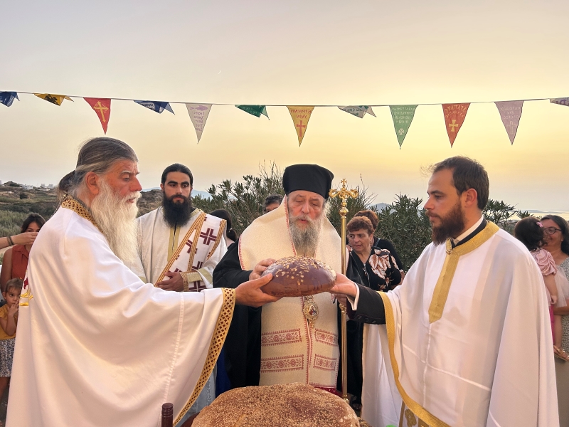 Ο εορτασμός της Αγίας Ειρήνης Ηγουμένης της Μονής «Χρυσοβαλάντου» στη Νάξο