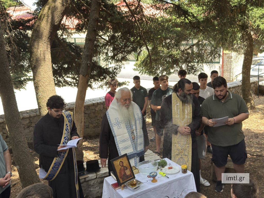 Έναρξη λειτουργίας της Κατασκήνωσης της Μητρόπολης Θηβών και Λεβαδείας στον Παρνασσό