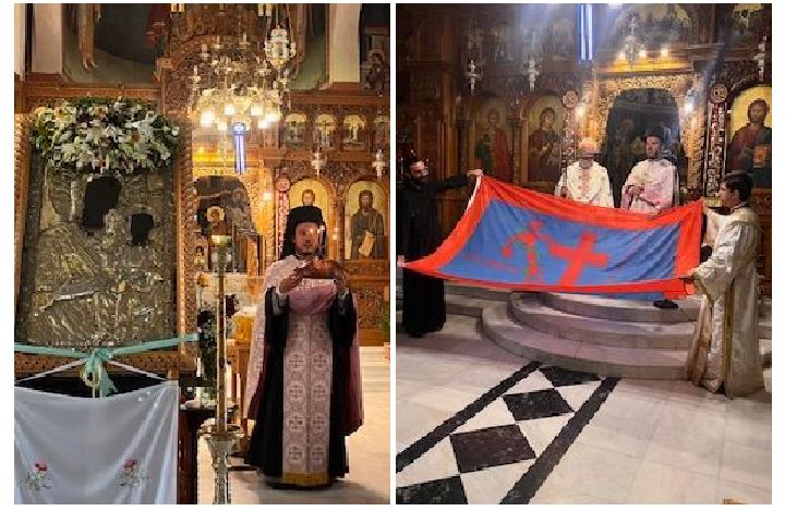 Ιερά Αγρυπνία προς τιμήν της Παναγίας Ξενιάς και της Αγίας Πελαγίας της Τηνίας