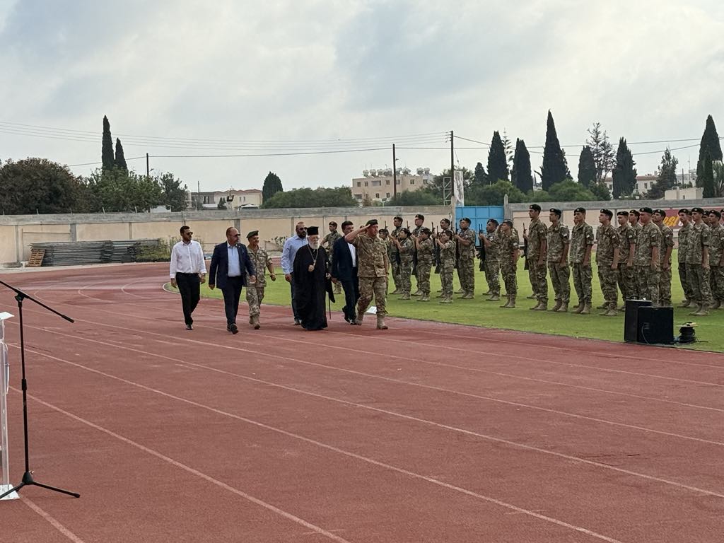 Ορκομωσία νέων οπλιτών 2025 ΕΣΣΟ από τον Μητροπολίτη Κωνσταντίας Βασίλειο