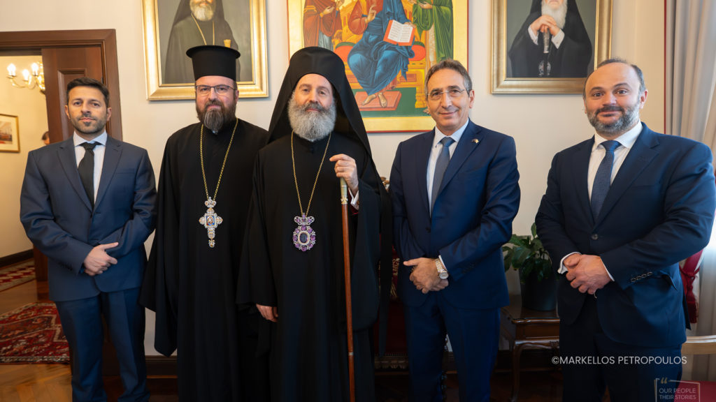 Στην Ι. Αρχιεπισκοπή Αυστραλίας ο Προϊστάμενος Διοίκησης Προεδρίας της Κύπρου