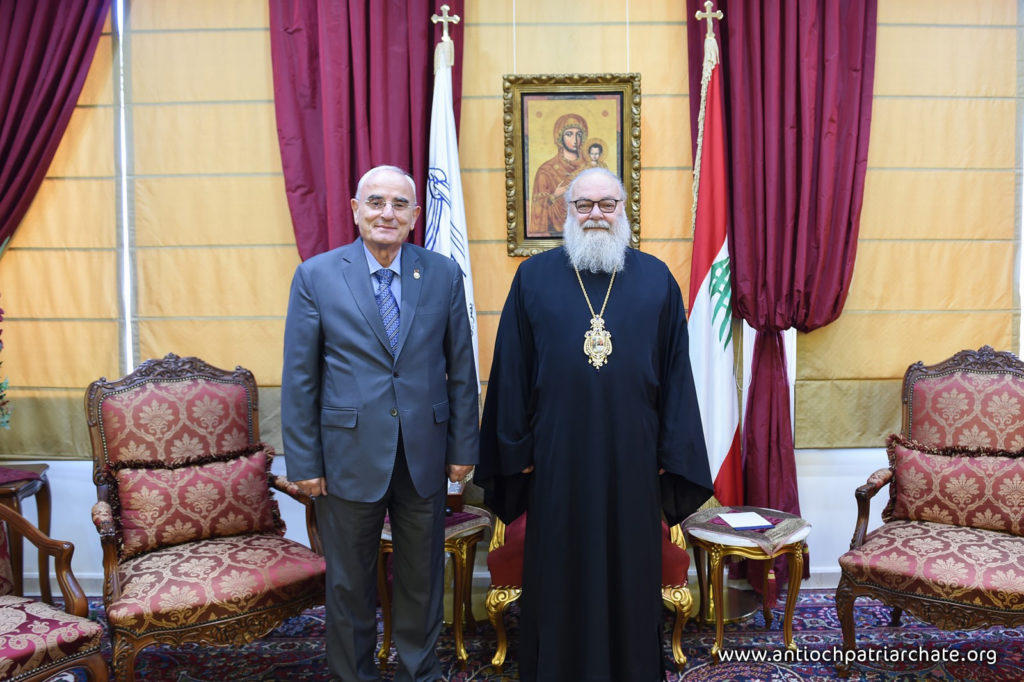Ο Υπουργός Άμυνας του Λιβάνου στον Πατριάρχη Αντιοχείας
