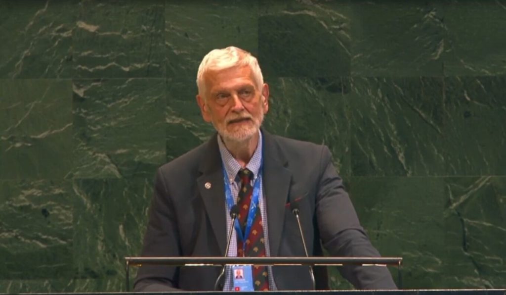 Γ. Λοβέρδος από το βήμα του ΟΗΕ: Η Μονή Αγίου Πορφυρίου στη Γάζα προσέφερε ανεκτίμητες υπηρεσίες στον πληθυσμό