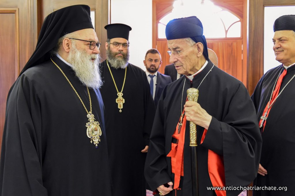 Στο πλευρό του Πατριαρχείου Αντιοχείας ο Πατριάρχης των Μαρωνιτών