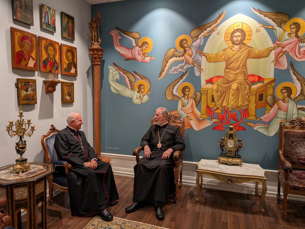 Επίσκεψη του Νούντσιου της Στοκχόλμης στον Μητροπολίτη Σουηδίας