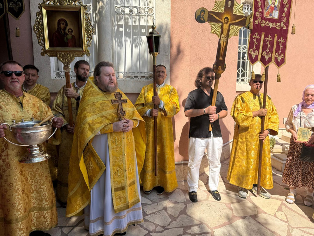 На подворье Русской духовной миссии в Яффе отметили престольный праздник