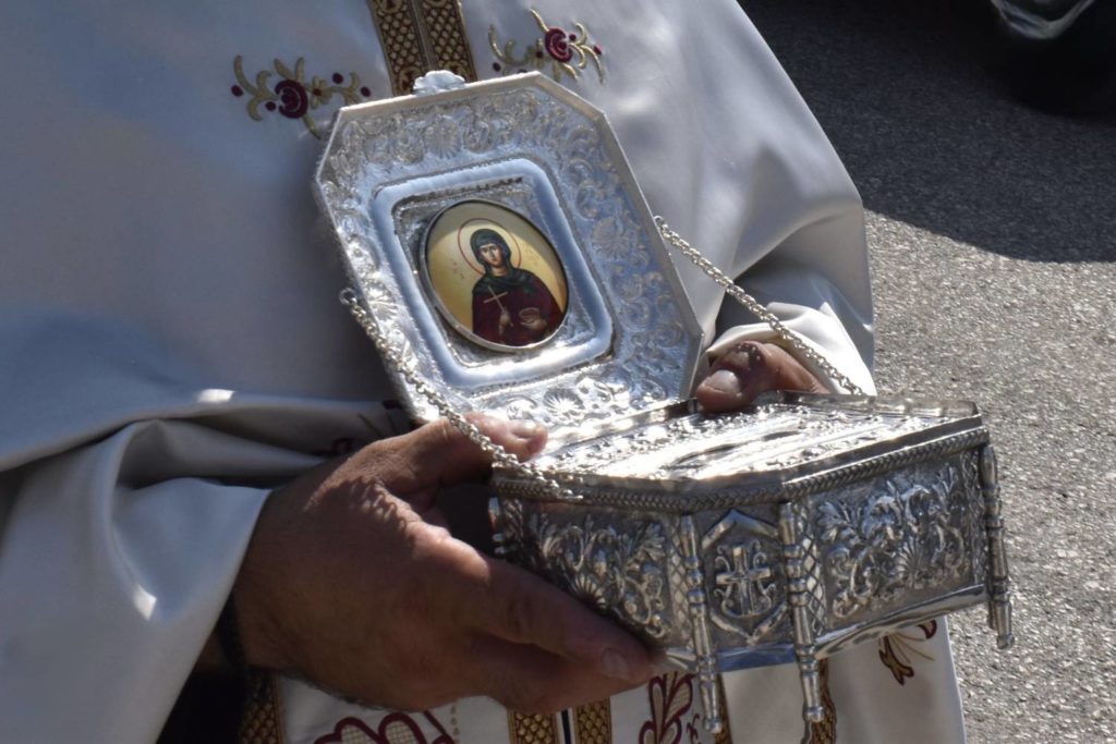 Καστορίας Καλλίνικος: Η αγία Παρασκευή στην κατάσβεση της πυρκαϊάς