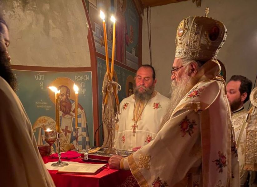 Αρχιερατική Αγρυπνία του Οσίου Παϊσίου του Αγιορείτου στη Θηριόπετρα