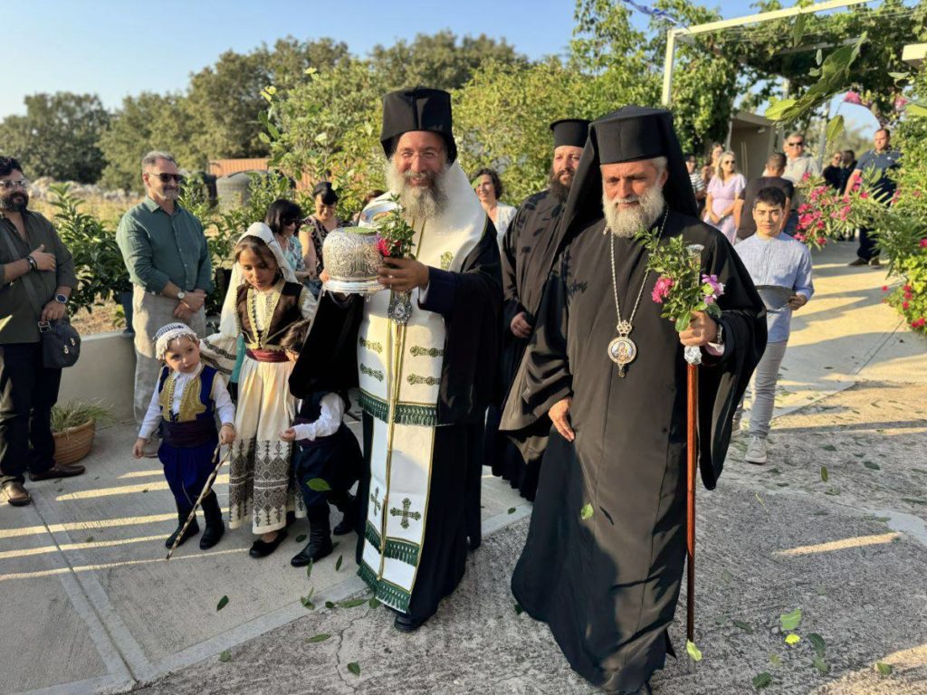 Η Μητρόπολη Ρεθύμνης υποδέχθηκε την Τιμία Κάρα της Οσίας Γαβριηλίας