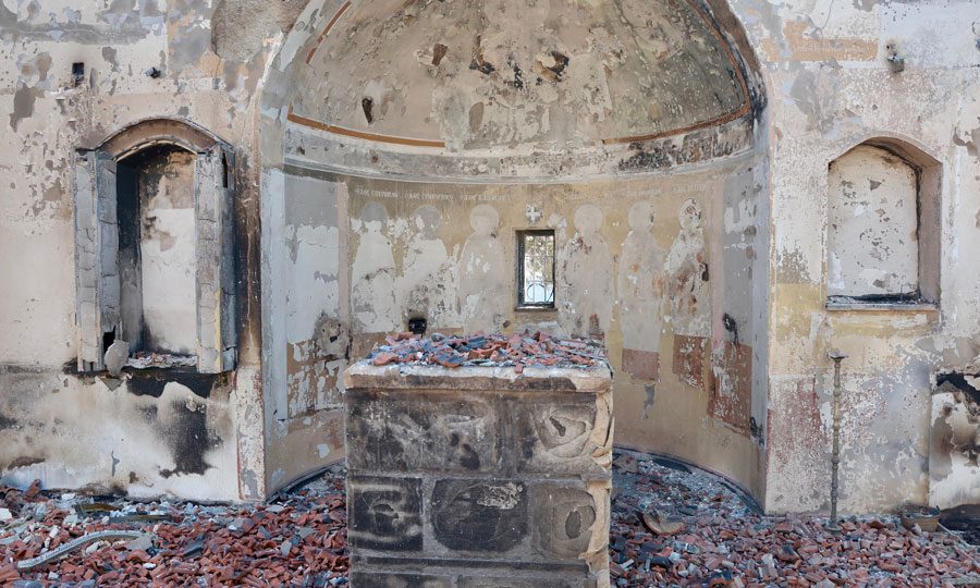 Έρανος στην Εκκλησία της Κύπρου για τους πληγέντες από τις πυρκαγιές