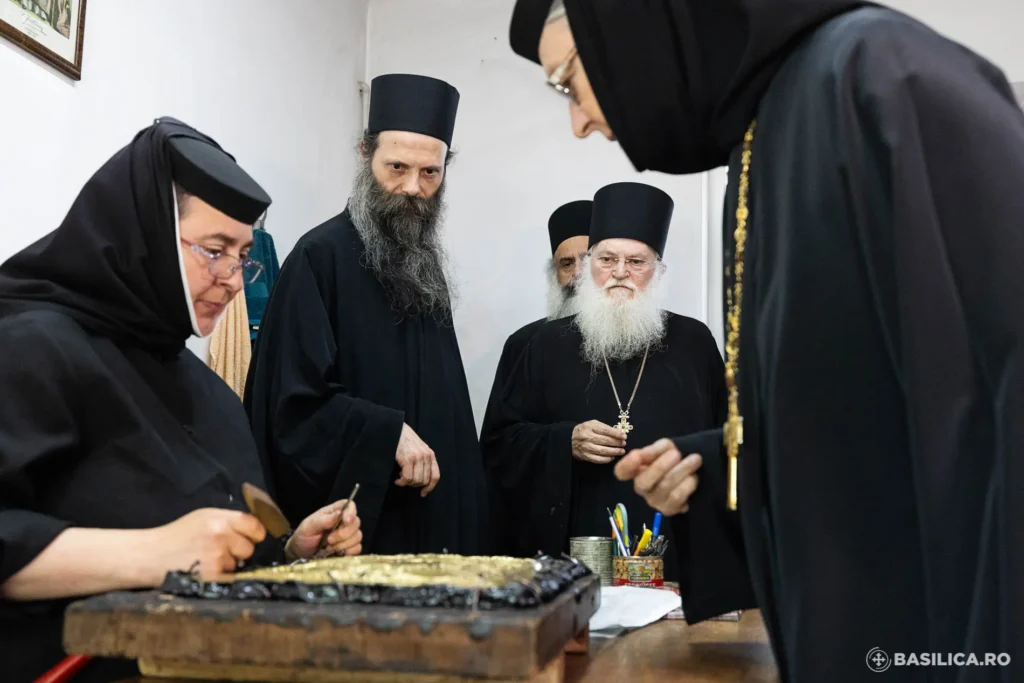 În imagini: Vizita Părintelui Efrem Vatopedinul la Mănăstirea Pasărea