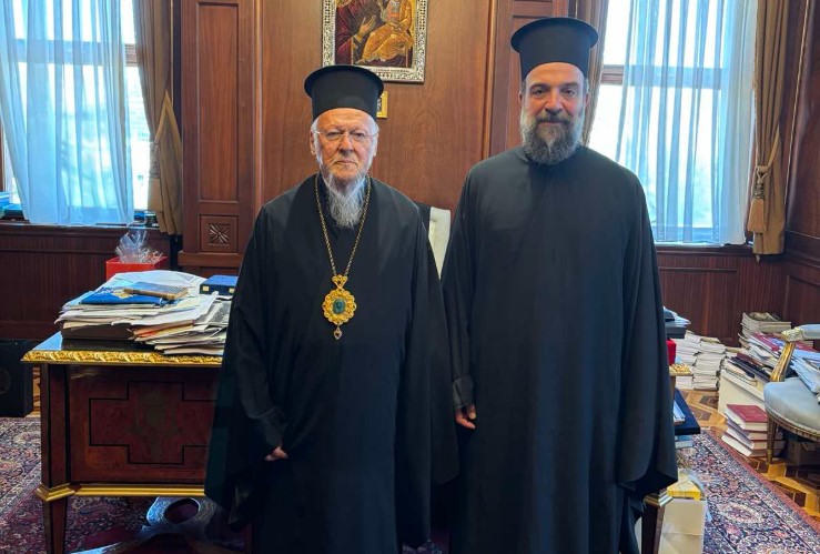 Επίσκεψη Μητροπολίτη Θήρας στο Οικουμενικό Πατριαρχείο