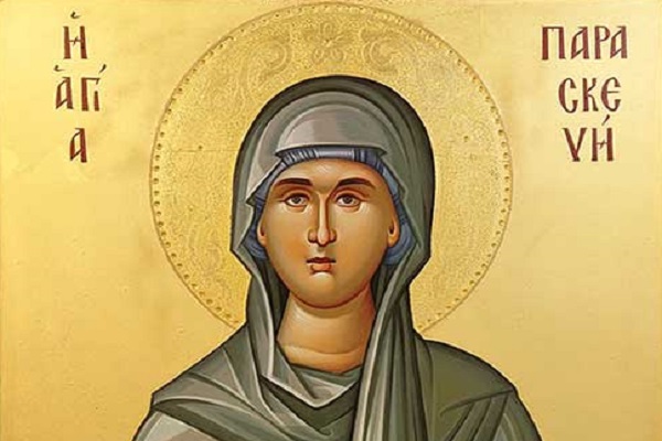 Αγία Παρασκευή: Επισκέπτεται και θεραπεύει την Γερόντισσα Μακρίνα