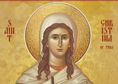 Dëshmore e madhe Kristina. Omologjet Athinagora. Dëshmorët Borisi dhe Gljebi. Dëshmor Imenesi