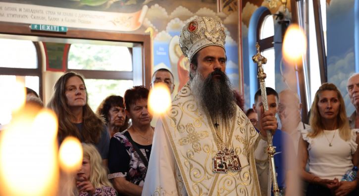 Българският патриарх Даниил отслужи света Литургия за празника на свети Пантелеймон в Самоков
