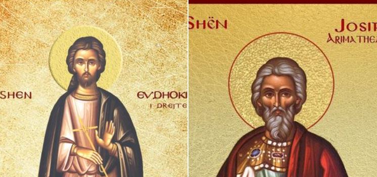 Evdhokimi i Drejtë. Josif Arimatheasi. 12 dëshmorët në Romë. Dëshmor Fabio