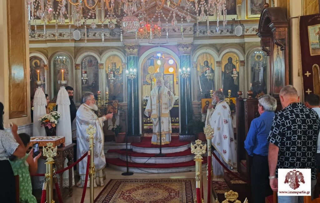 Χαρμόσυνη ημέρα στην Αγγελώνα Λακωνίας με χειροθεσίες και τιμητική διάκριση