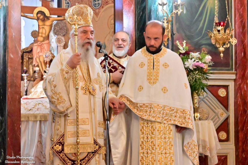 Χειροτονία Πρεσβύτερου π. Ιωάννη Κανακάκου στον Μητροπολιτικό Ναό Ευαγγελιστρίας Σπάρτης
